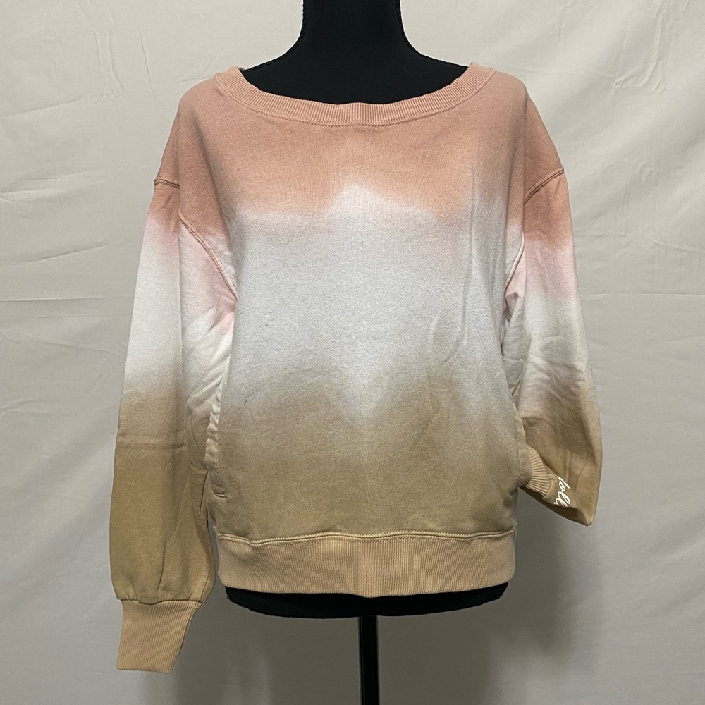 Hollister Dip Dye Oversized Sweatshirt | Size X-Small